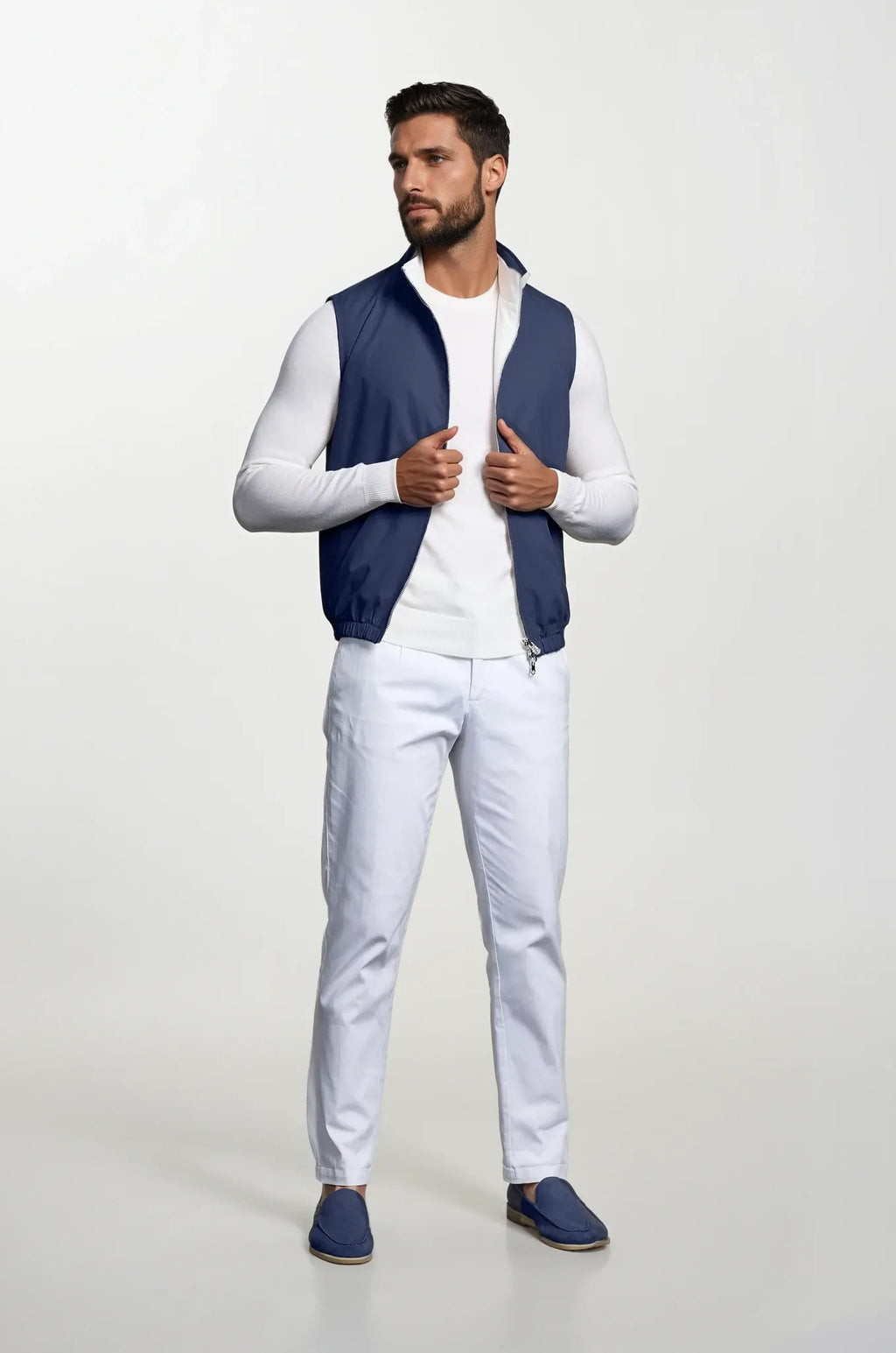 Zip-Up Sleeveless Bodywarmer