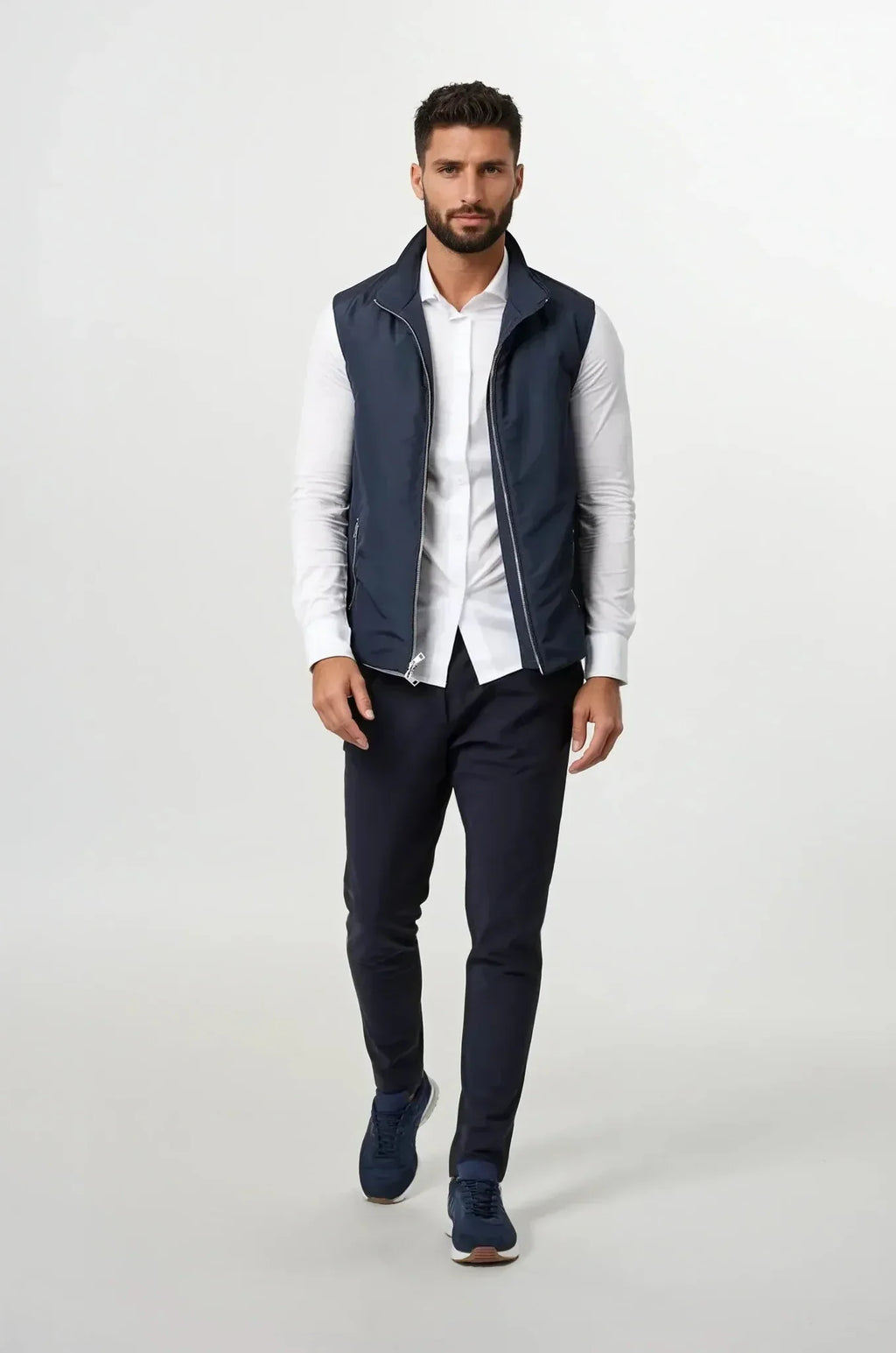 Zip-Up Sleeveless Bodywarmer