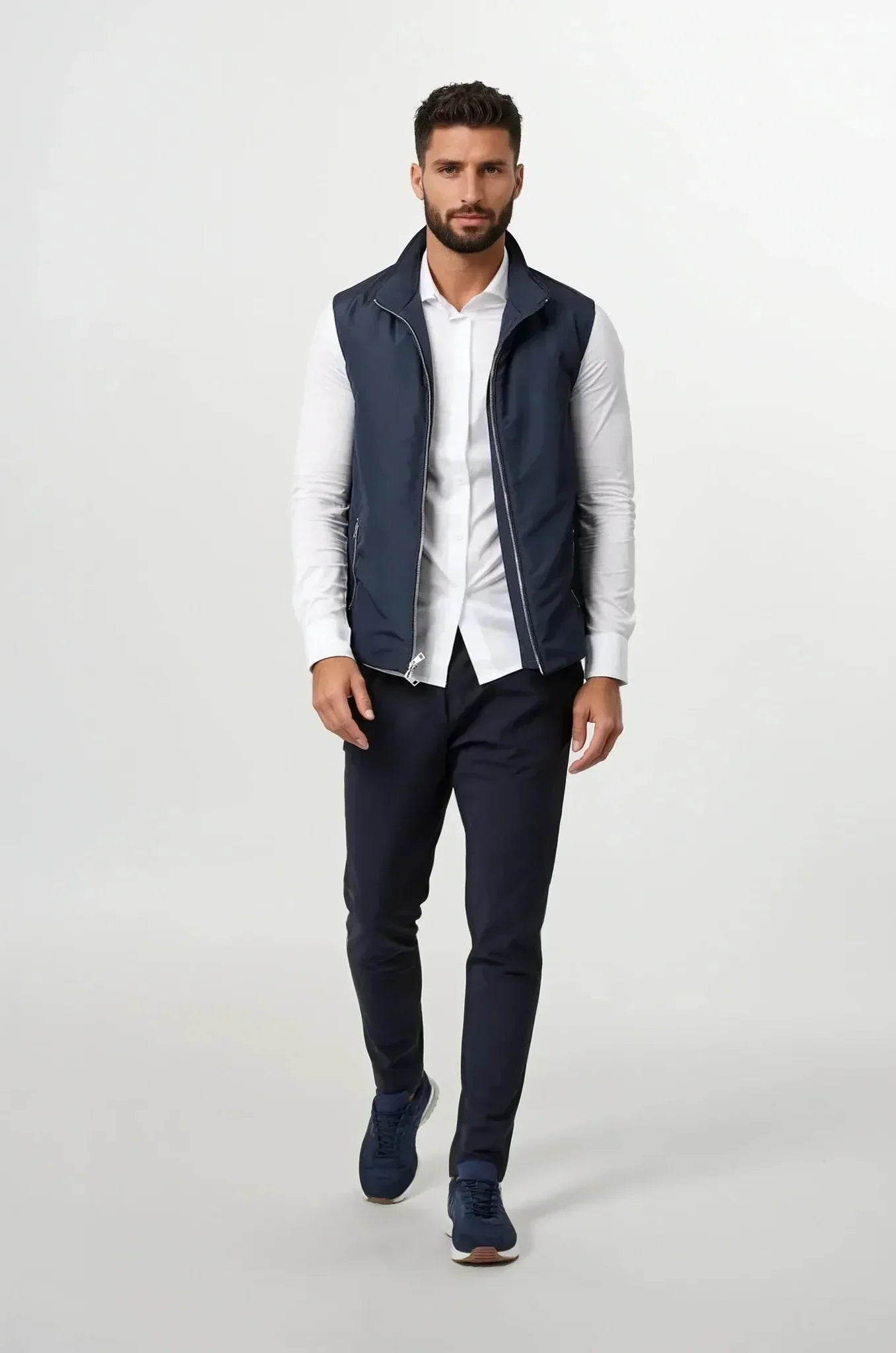 Zip-Up Sleeveless Bodywarmer